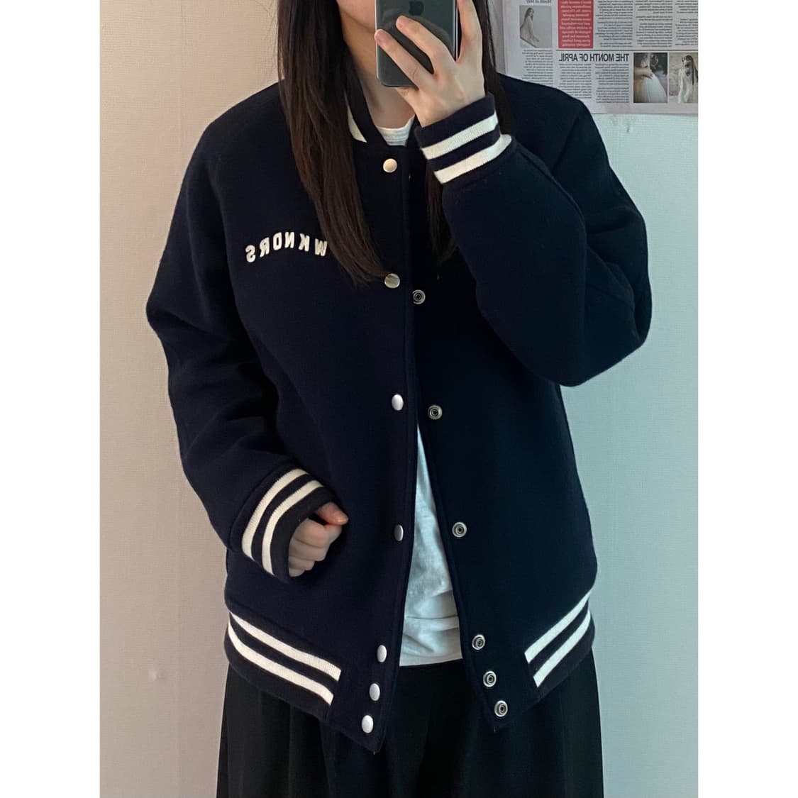 위캔더스 스타디움 야구자켓 상품이미지2