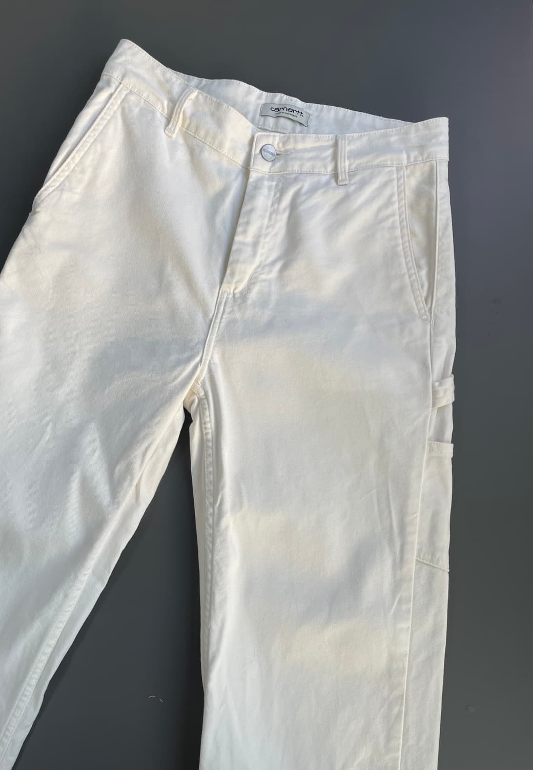 [26] 칼하트 WIP 여성 피어스 싱글니 카펜터 팬츠 스트레이트 핏 상품이미지4