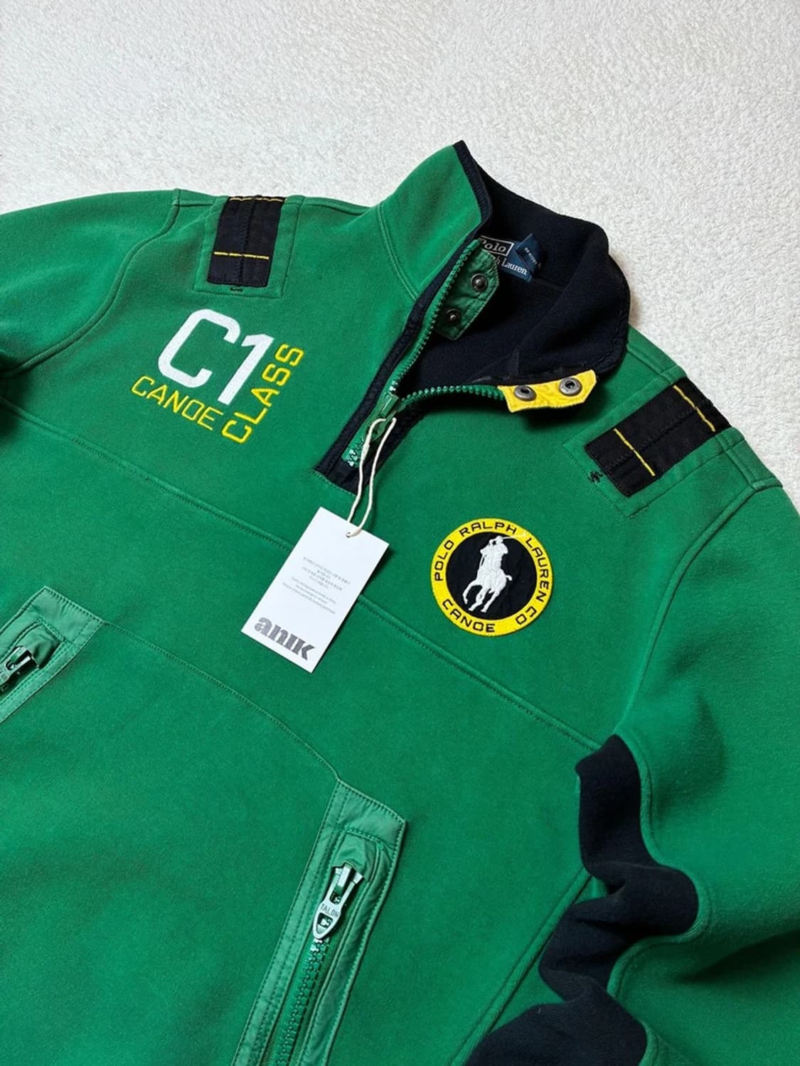 폴로 랄프로렌 00's C1 레이싱 하프 스웻 맨투맨 PN6350 상품이미지3