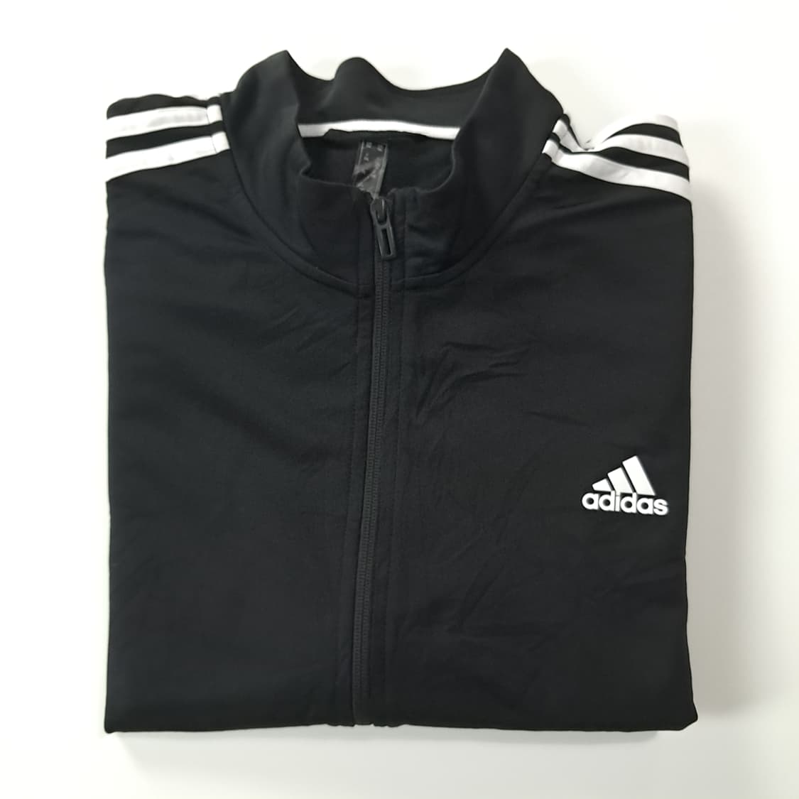 CK555 2XL 아디다스 블랙 삼선 프라임그린 트랙탑 집업 자켓 상품이미지7