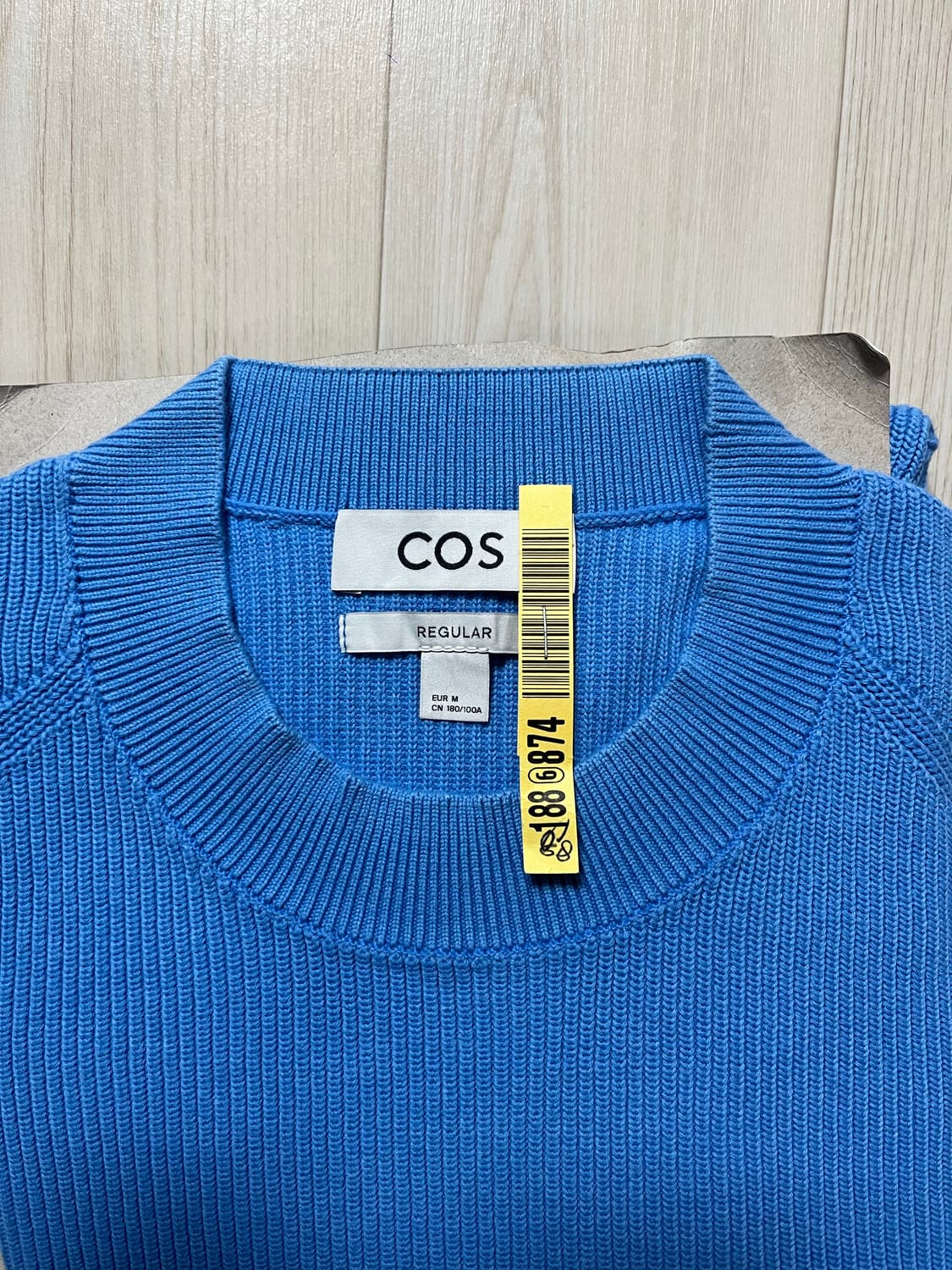 [COS] 코튼 100% 니트_라이트블루 컬러 _ M size 상품이미지2