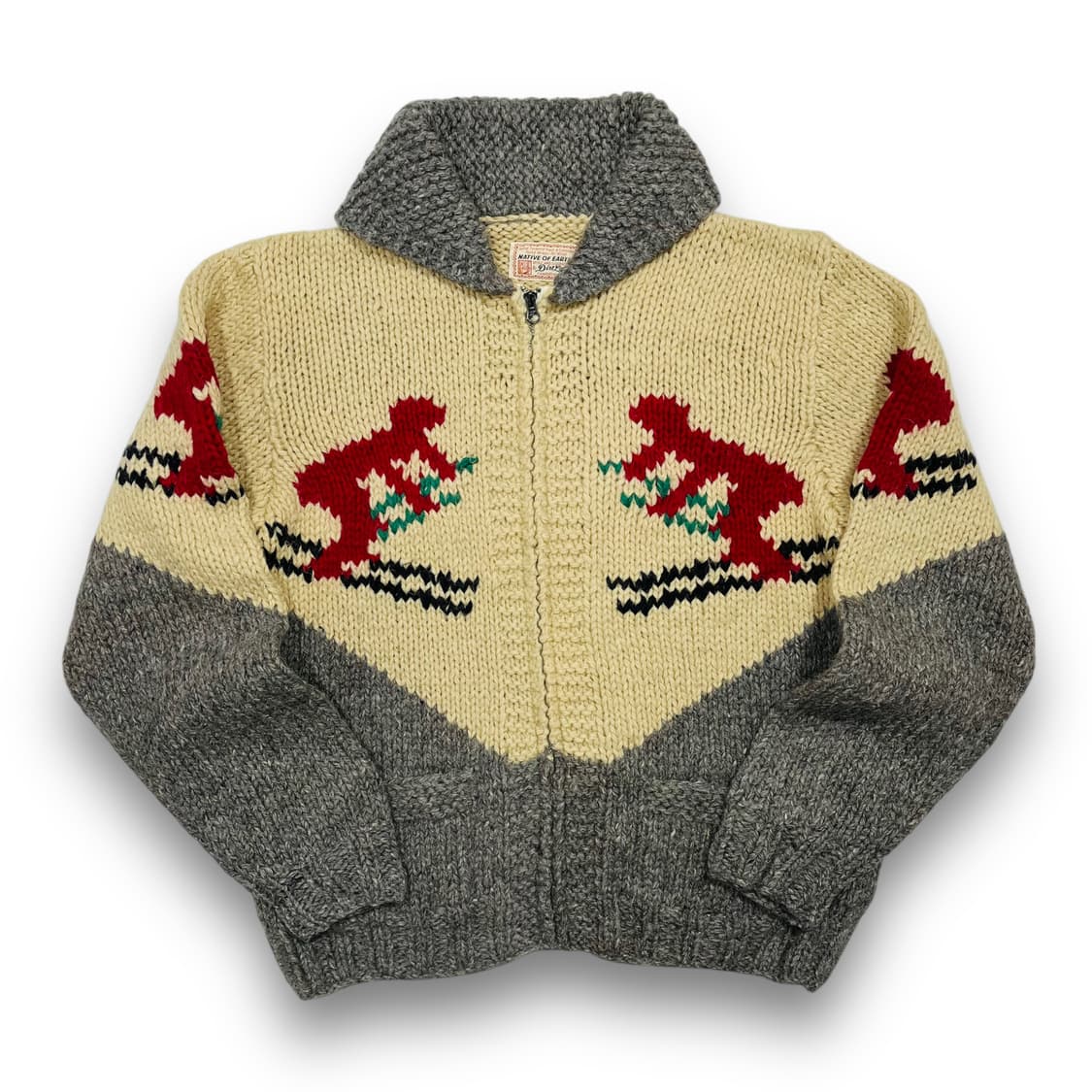 NATIVE OF EARTH 90s Ski pattern Kowichan 상품이미지1