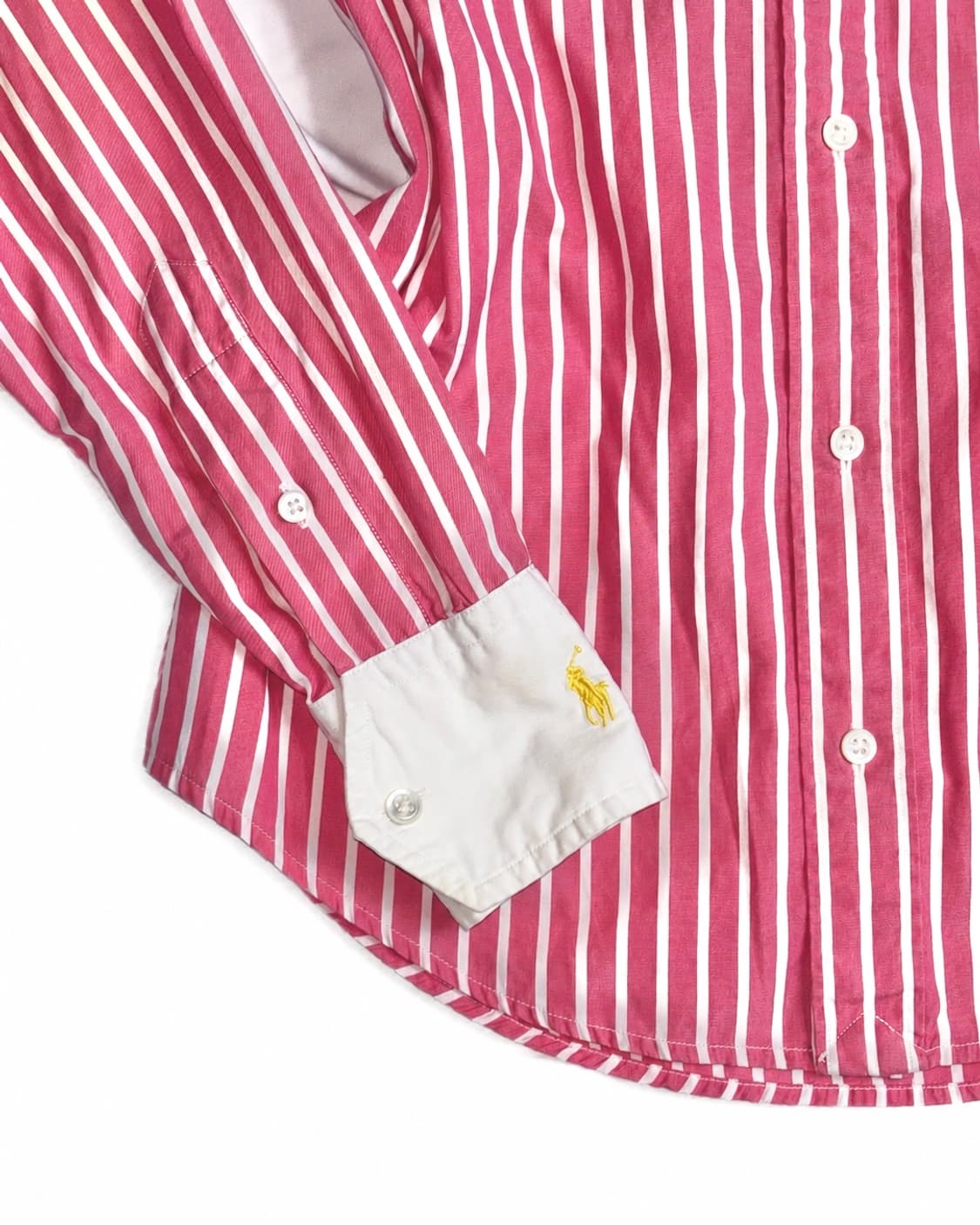 Ralph Lauren (폴로 랄프로렌) 핑크 스트라이프 셔츠 상품이미지2