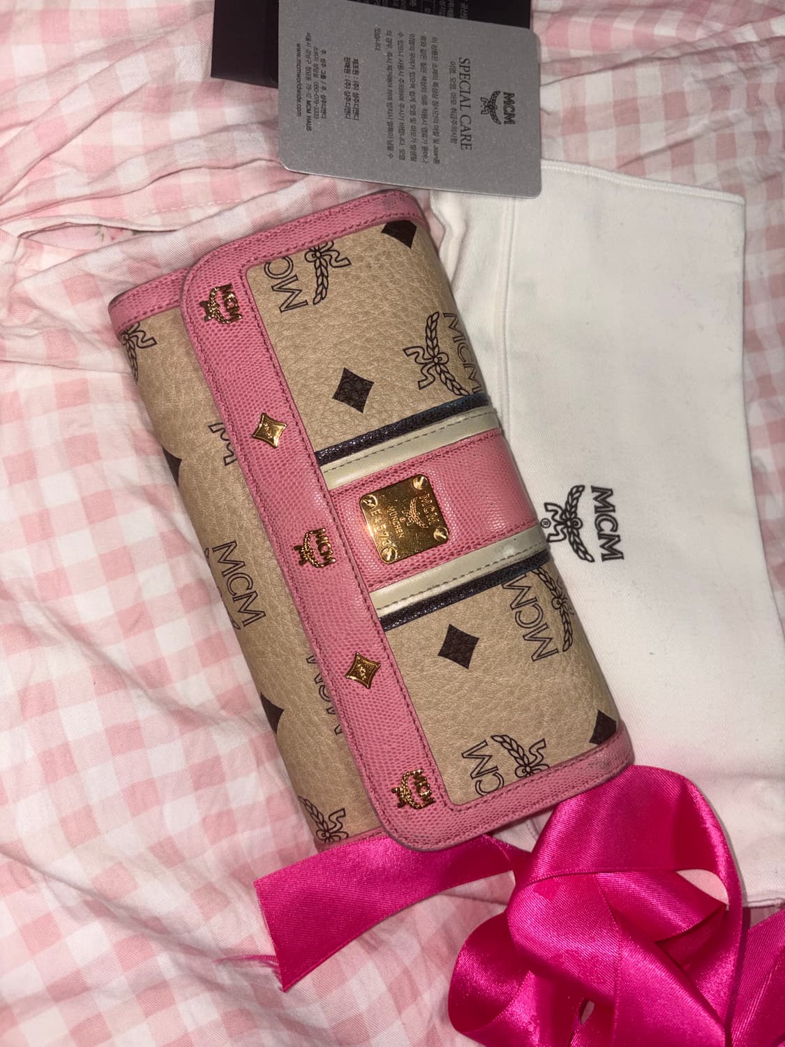 MCM 갸루 장지갑 빈티지 상품이미지1