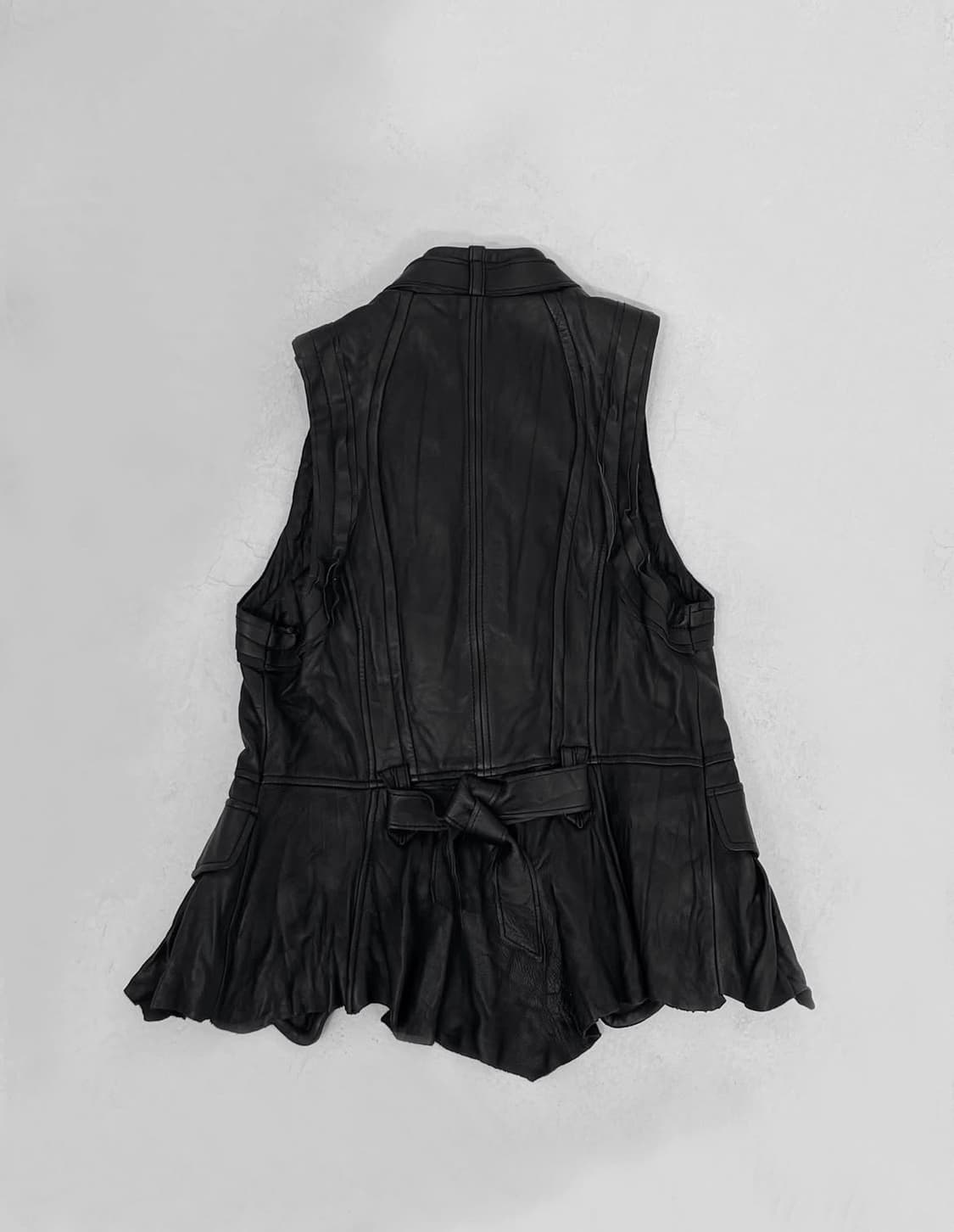 버클 양가죽 베스트 상품이미지3