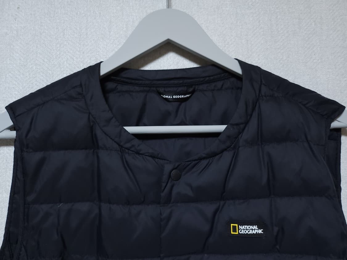 내셔널지오그래픽 프리미엄 블랙 덕다운 패딩조끼 남성 L
 상품이미지8