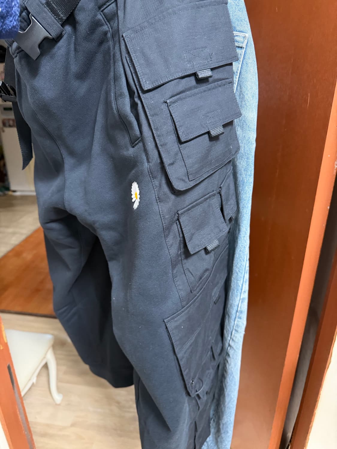 나이키 x 피스마이너스원  와이드 팬츠 블랙 (DR0096-010) 상품이미지6