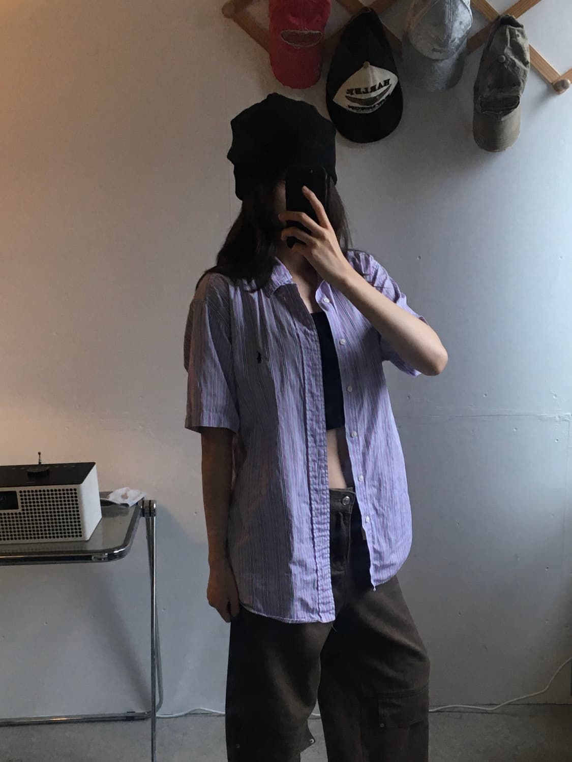 폴로 랄프로렌 스트라이프 하프셔츠 상품이미지2