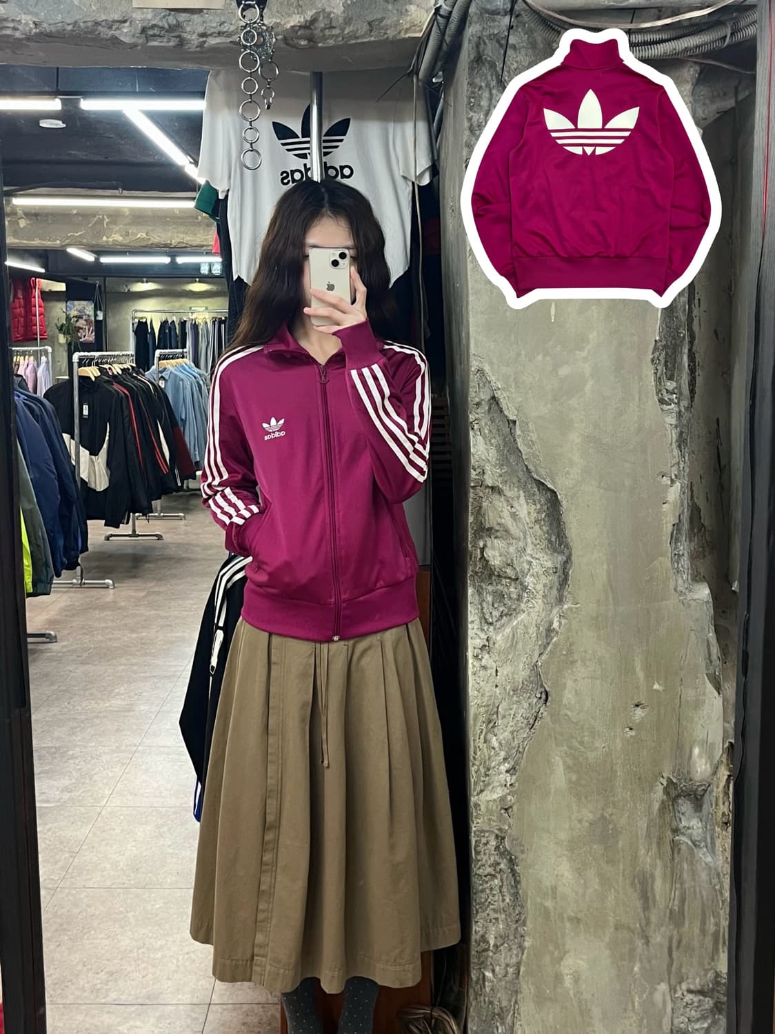 아디다스 파이어버드 져지 핫핑크 100 #csz2464 상품이미지1