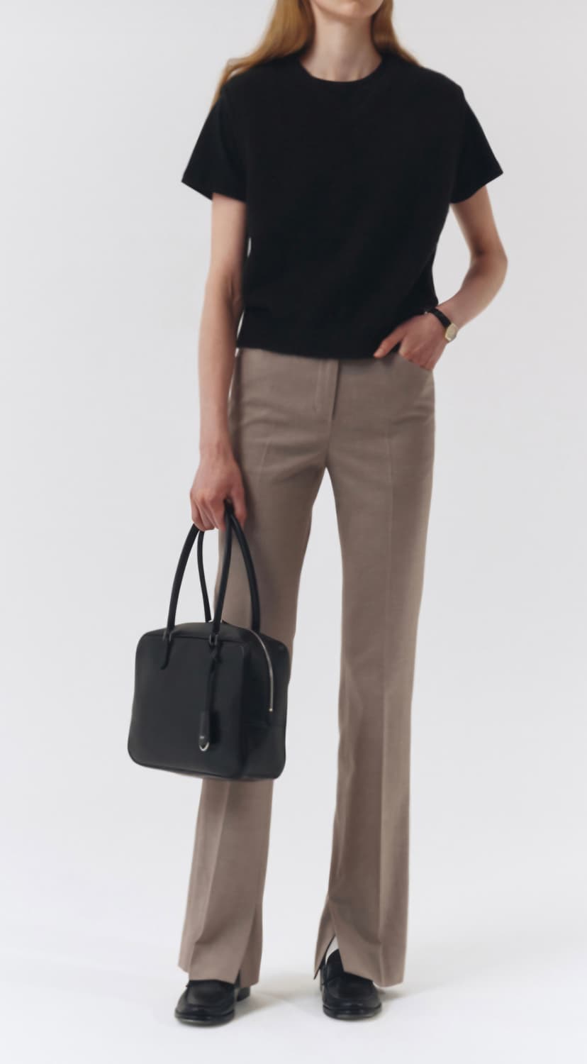 던스트 슬릿 슬랙스 상품이미지1