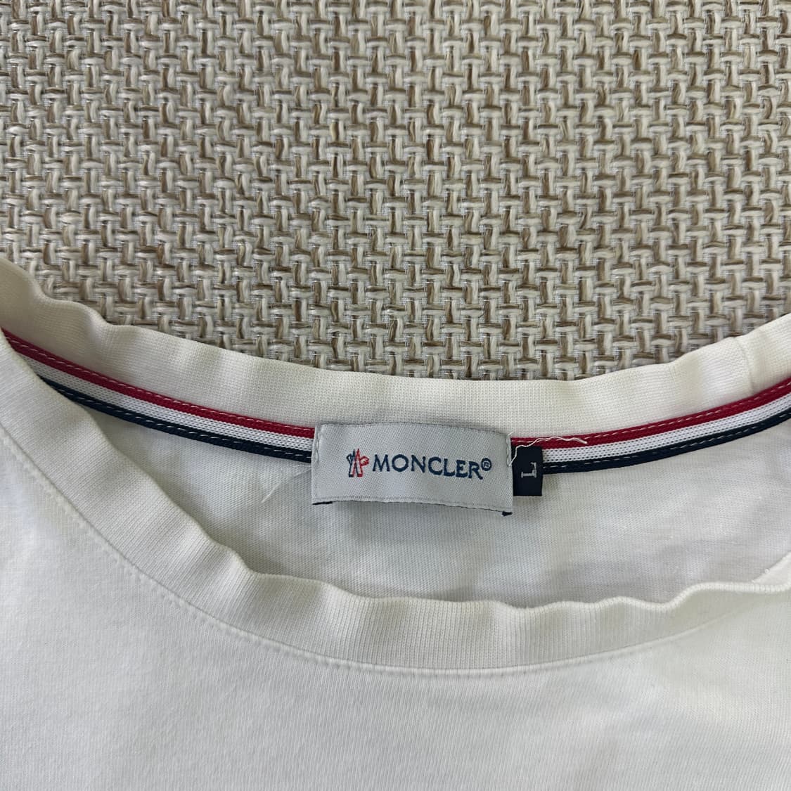 L 빈티지 남성 라운드 반팔티 0408D 상품이미지2