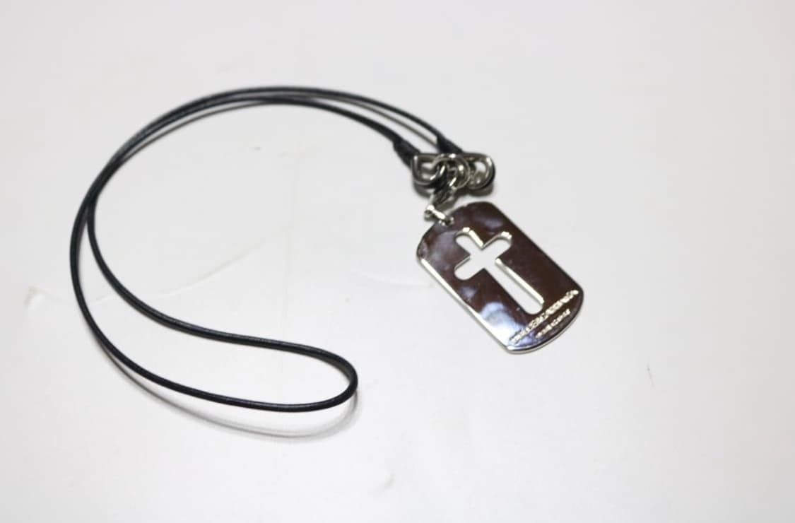 돌체앤가바나 실버 큐빅 도그택 상품이미지6