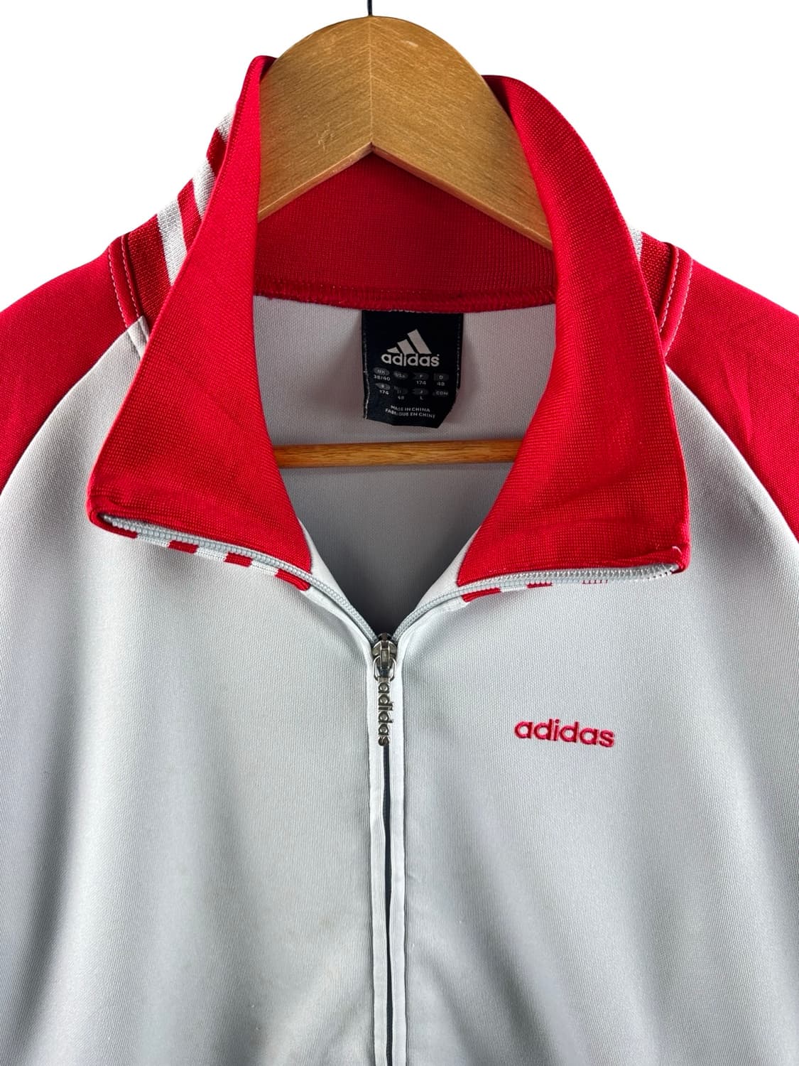 아디다스 그레이 레드 나그랑 트랙탑져지2518 상품이미지3