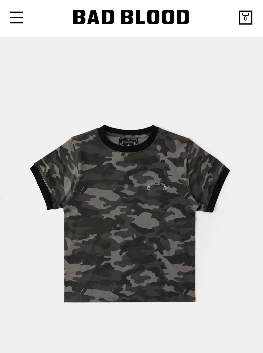 배드블러드 카고 반팔  상품이미지1