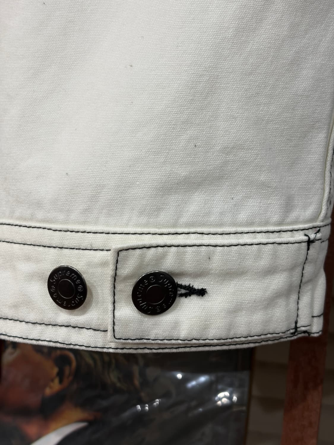 18ss 슈프림 콘트라스트 스티치 워크자켓 상품이미지6