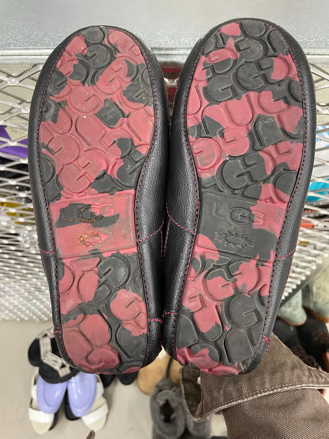 어그 아스콧 봄버 로퍼 레드 260 (gr-4720) 상품이미지6