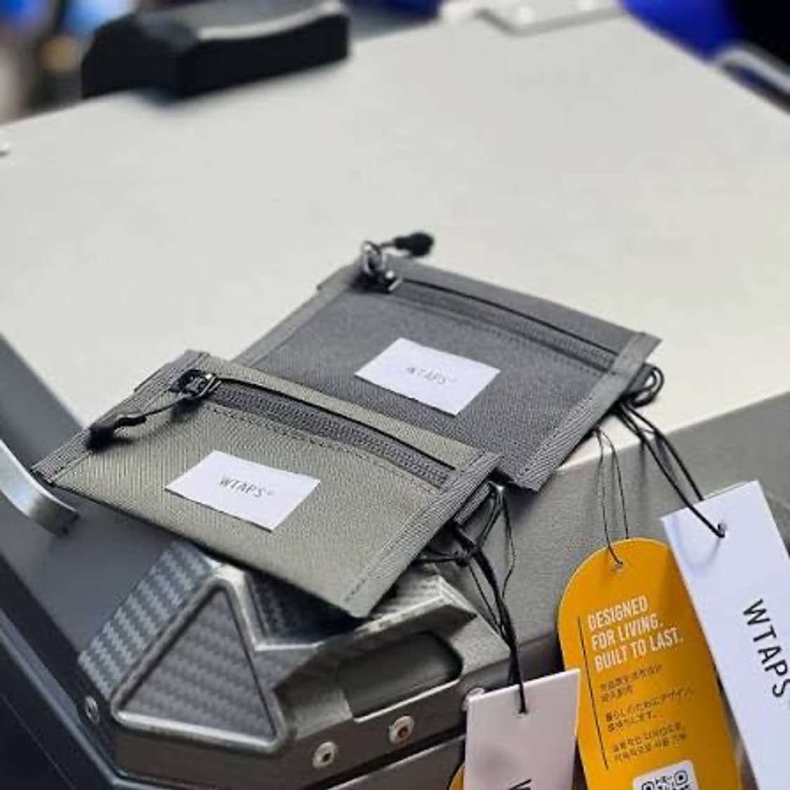 더블탭스 코듀라 코인케이스 블랙 카드지갑 Coin Case 상품이미지2