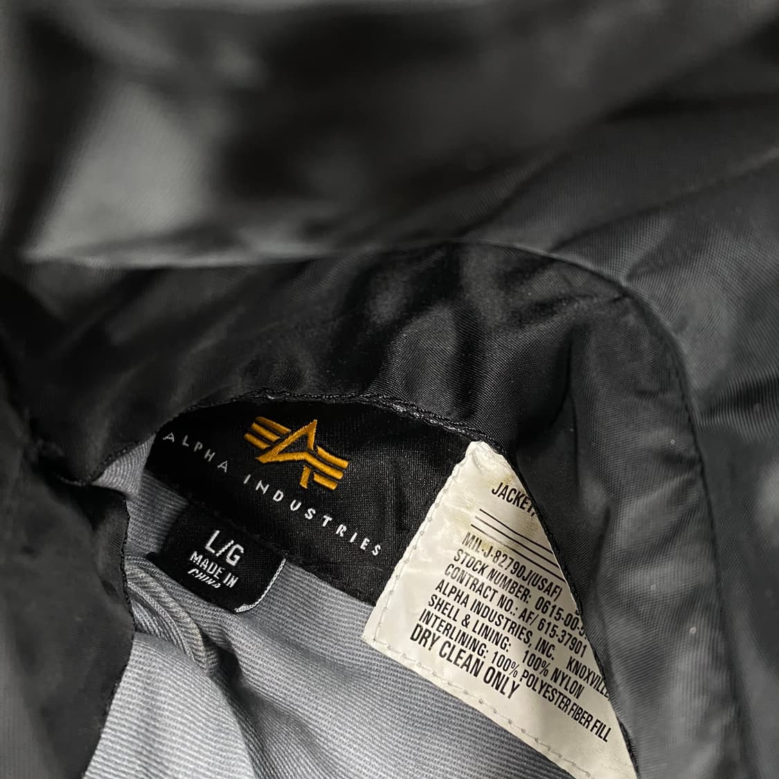 알파인더스트리 신형 플라이트 리버시블 Ma-1 항공 봄버 점퍼 (105) 상품이미지6