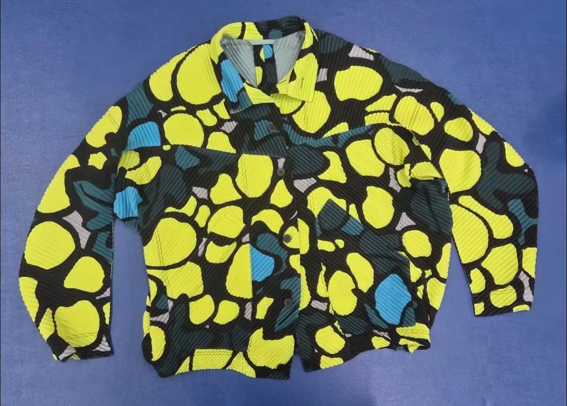 옴므플리세 코튼볼 자켓 상품이미지1