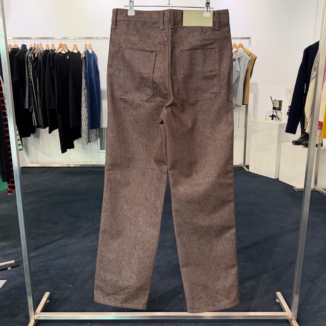 [30] SATUR 새터 브라운데님 청바지 상품이미지2