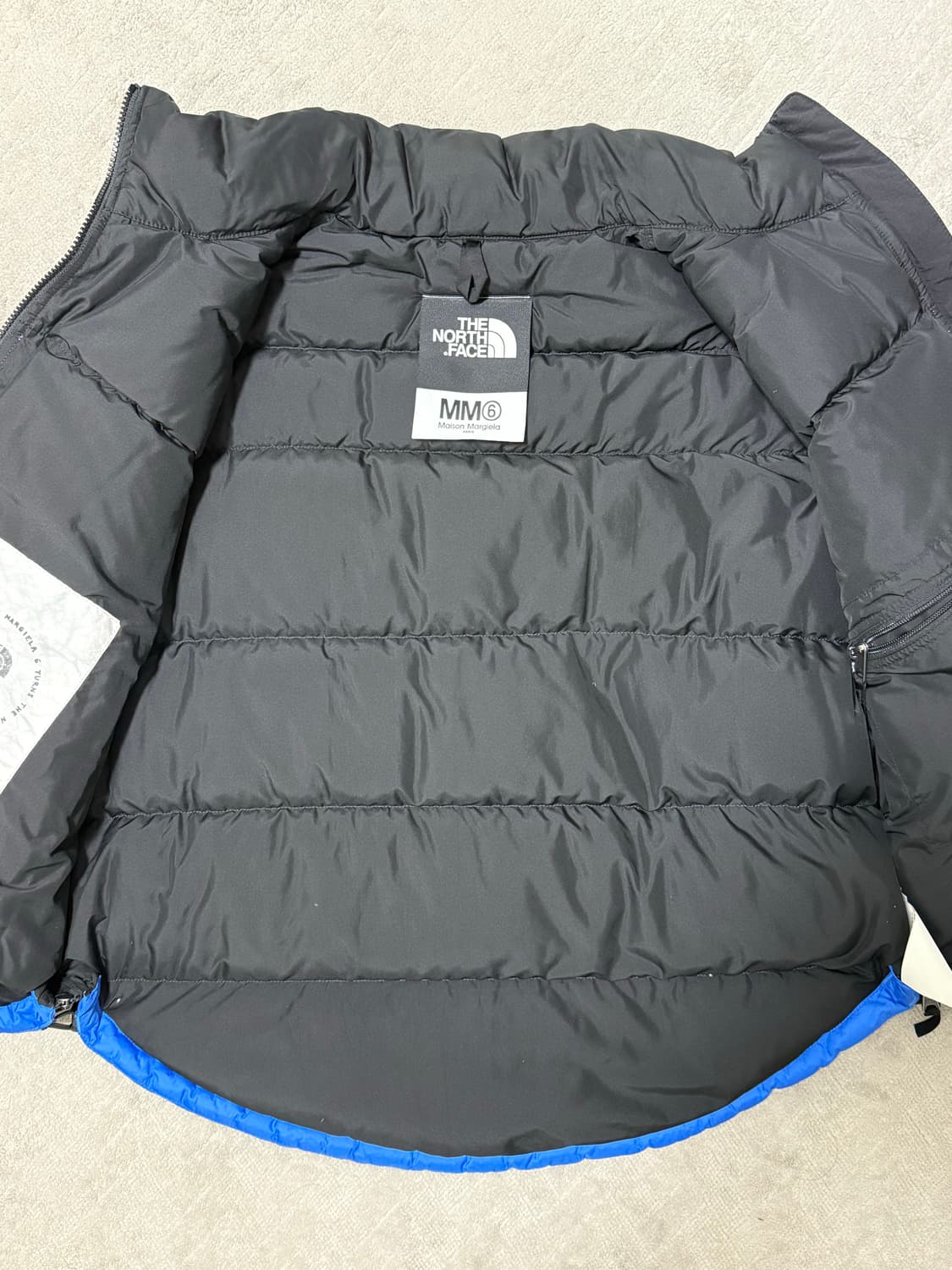 MM6 노스페이스 패딩조끼 블루 S 상품이미지7