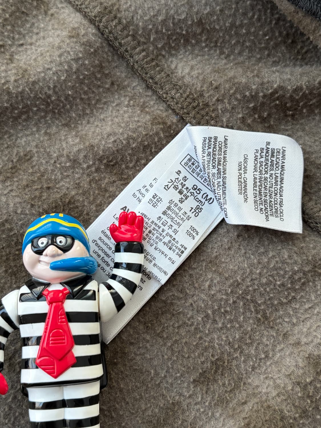 COLUMBIA 컬럼비아 브라운 체크 신칠라 플리스 100 상품이미지8