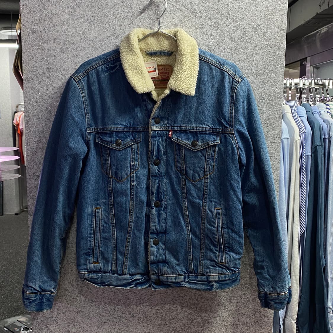 리바이스 레드 탭 양털 데님 자켓 B3101 상품이미지2