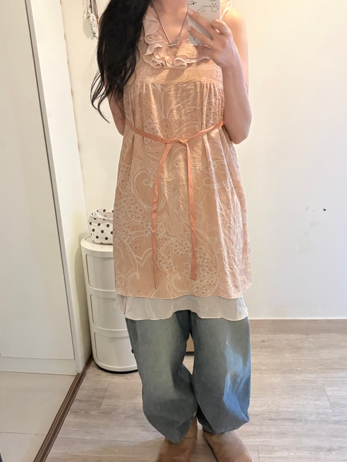 Ethnic Frill Dress 상품이미지2