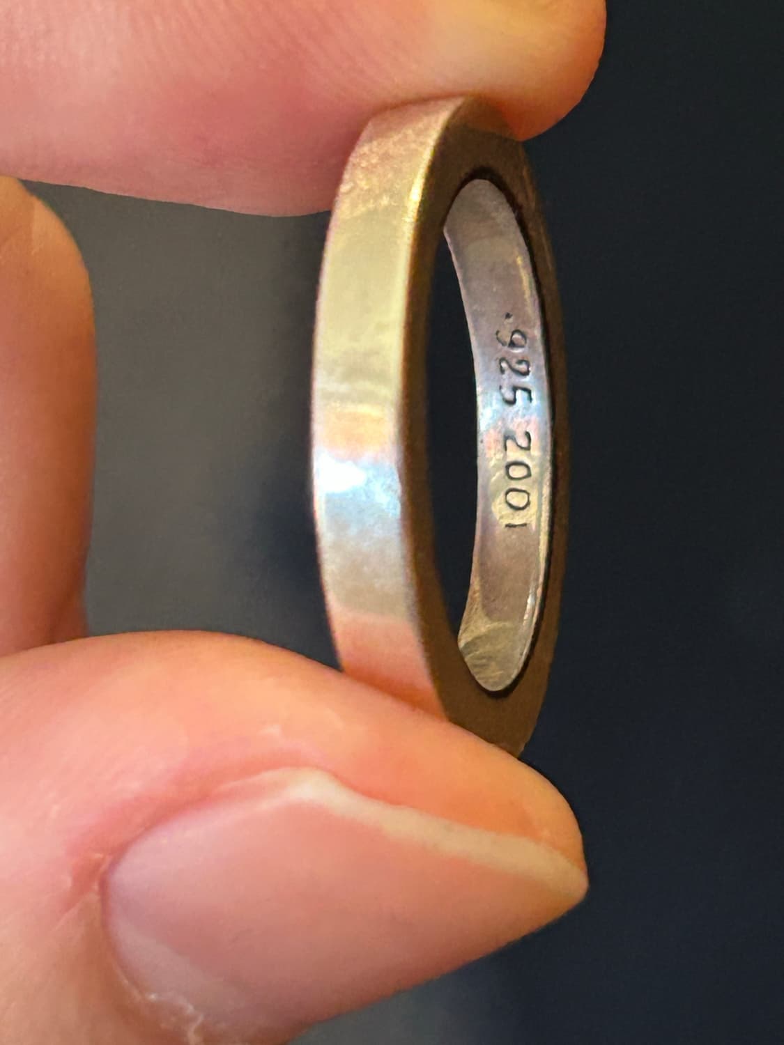 크롬하츠 스페이서 플레인 링 3mm us7.5 사이즈 상품이미지4