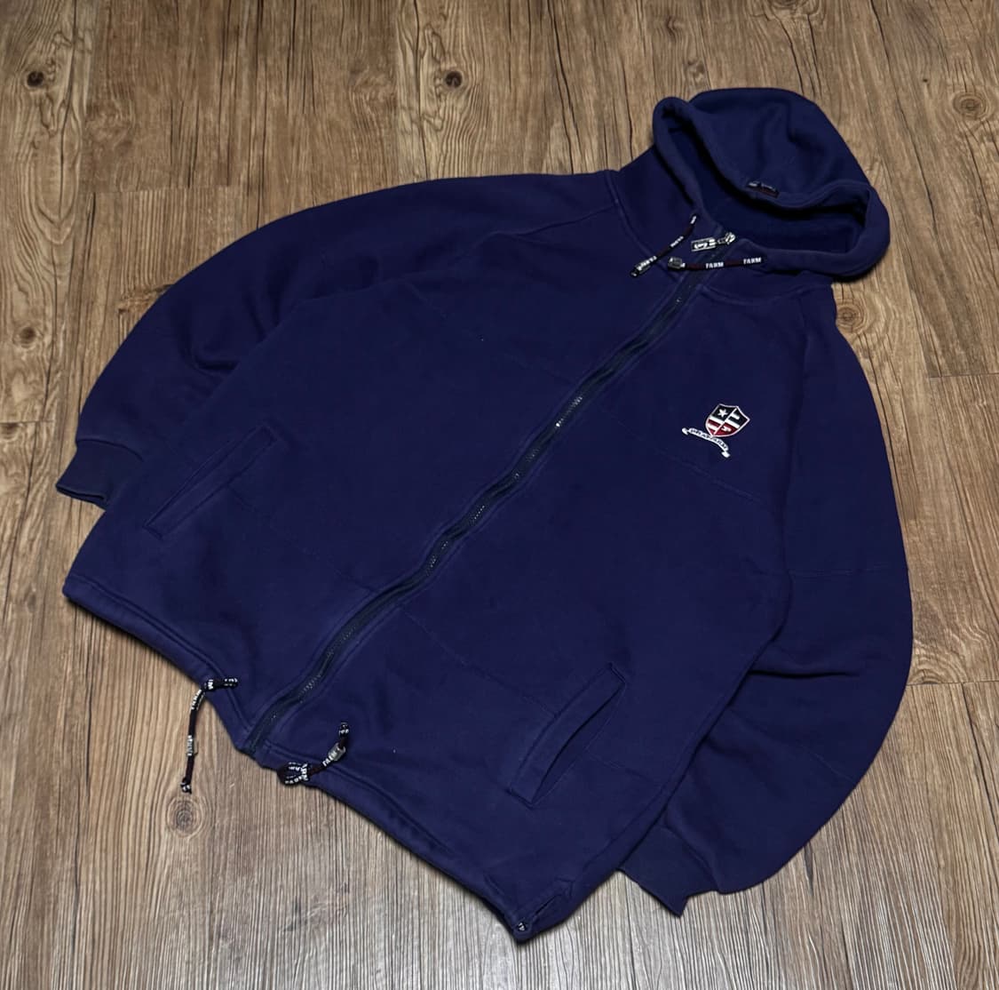팻 팜 아이비리그 올드스쿨 빅사이즈 후드집업 상품이미지1