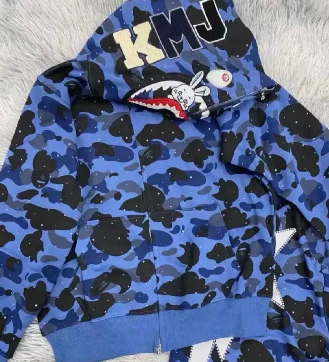 뉴진스 커스텀 베이프 샤크후드 상품이미지1