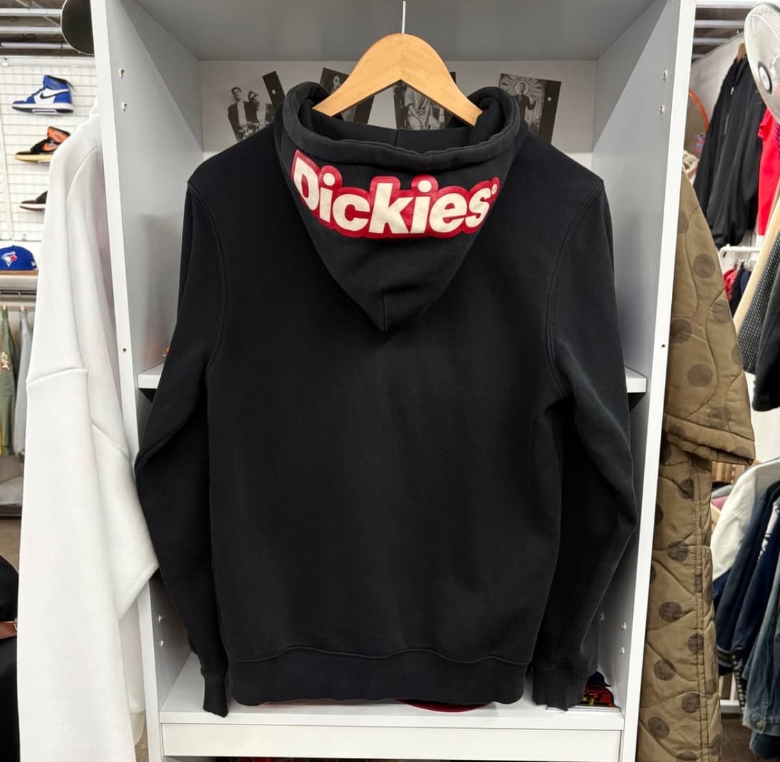디키즈 블랙 후드집업 상품이미지2