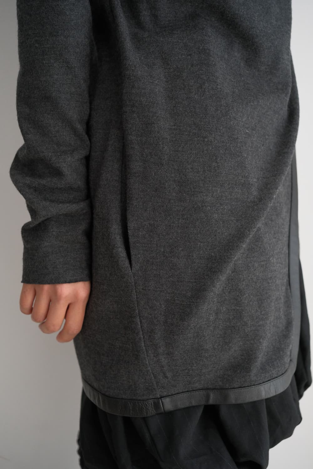 Sonar wool asymmetric cardigan 상품이미지4