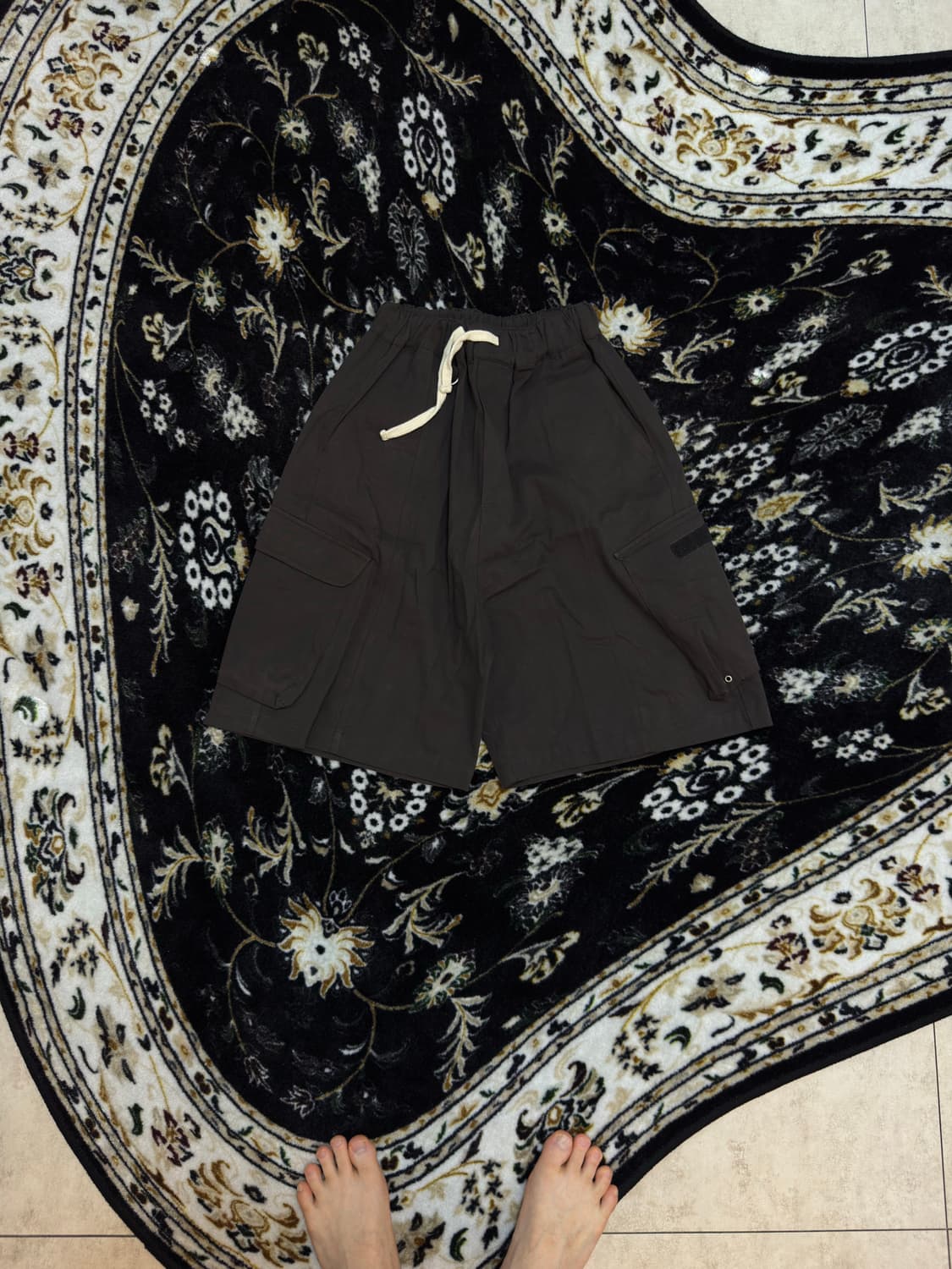 [OS]IGNORE 이그노어 버뮤다 블랙 브라운 상품이미지3