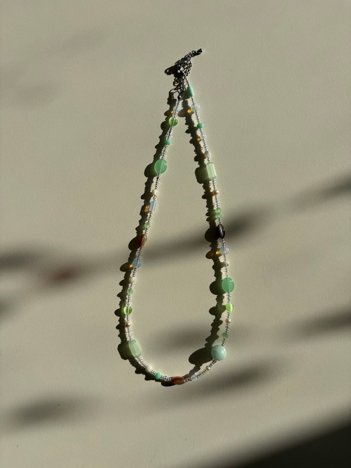 민트 자개 목걸이 상품이미지4