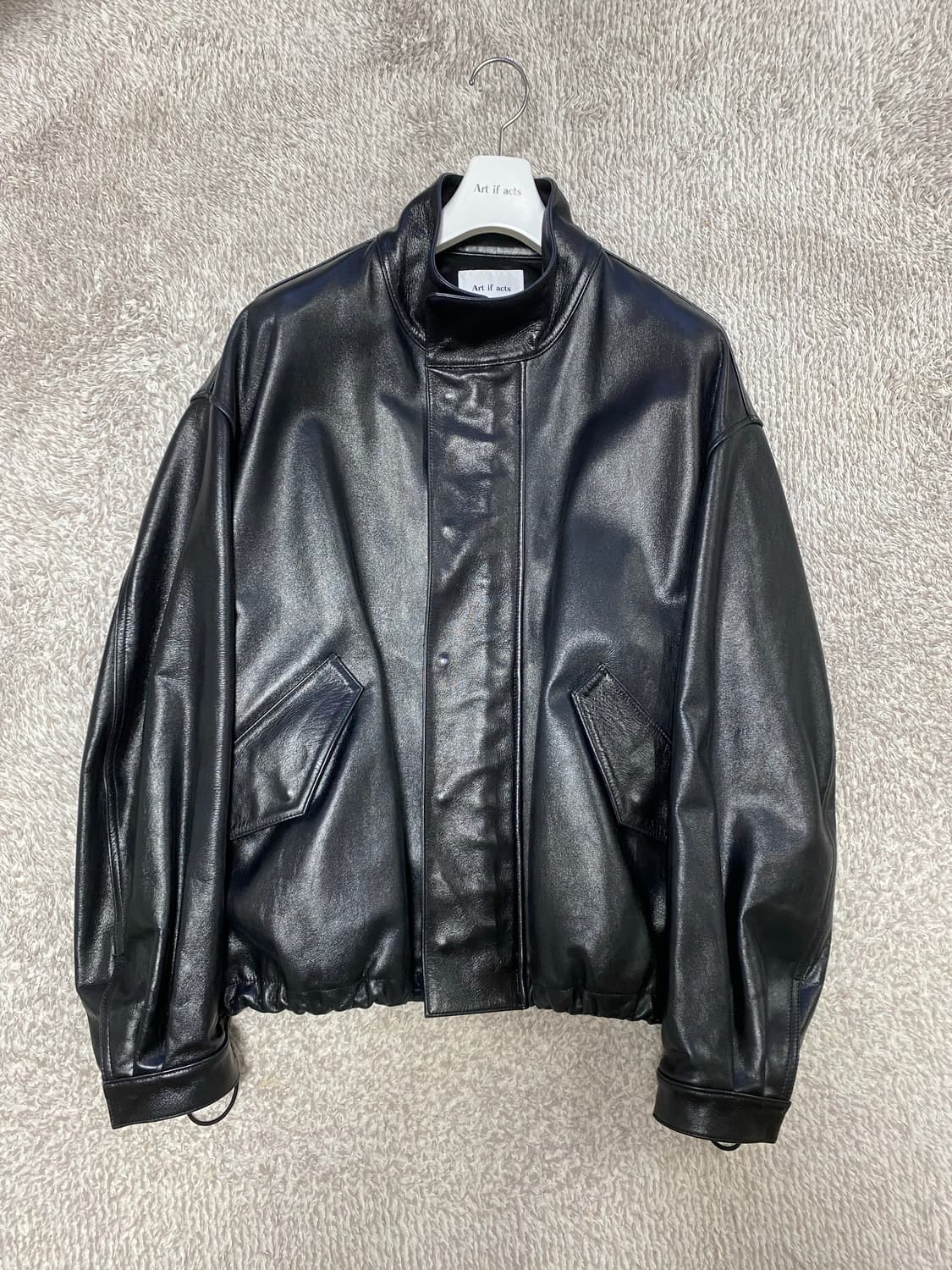 아트이프액츠 레더 자켓 상품이미지1
