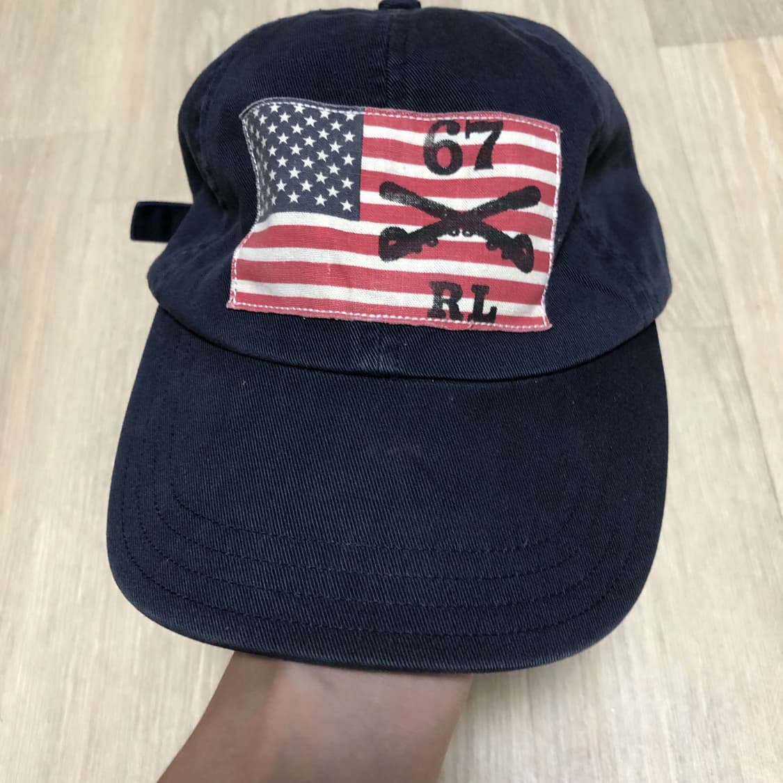 (ONE SIZE) 폴로 랄프로렌 POLO 폴로진스 성조기 볼캡 네이비 상품이미지10