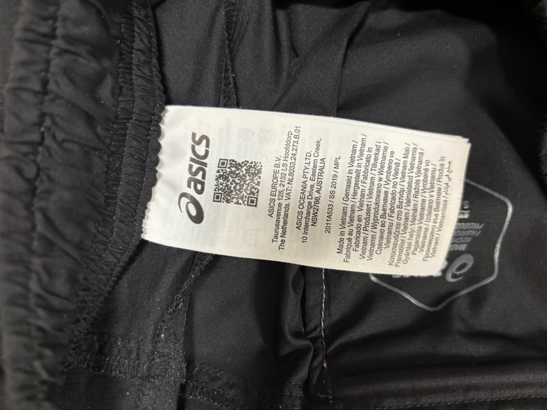 [S] 키코 코스타디노브 X 아식스 우븐팬츠 블랙 상품이미지10