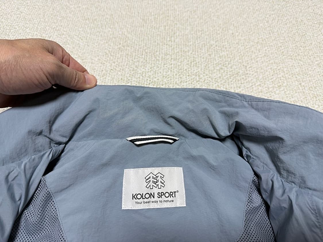 코오롱 스포츠 바람막이 등산자켓 남성용 100사이즈 상품이미지5