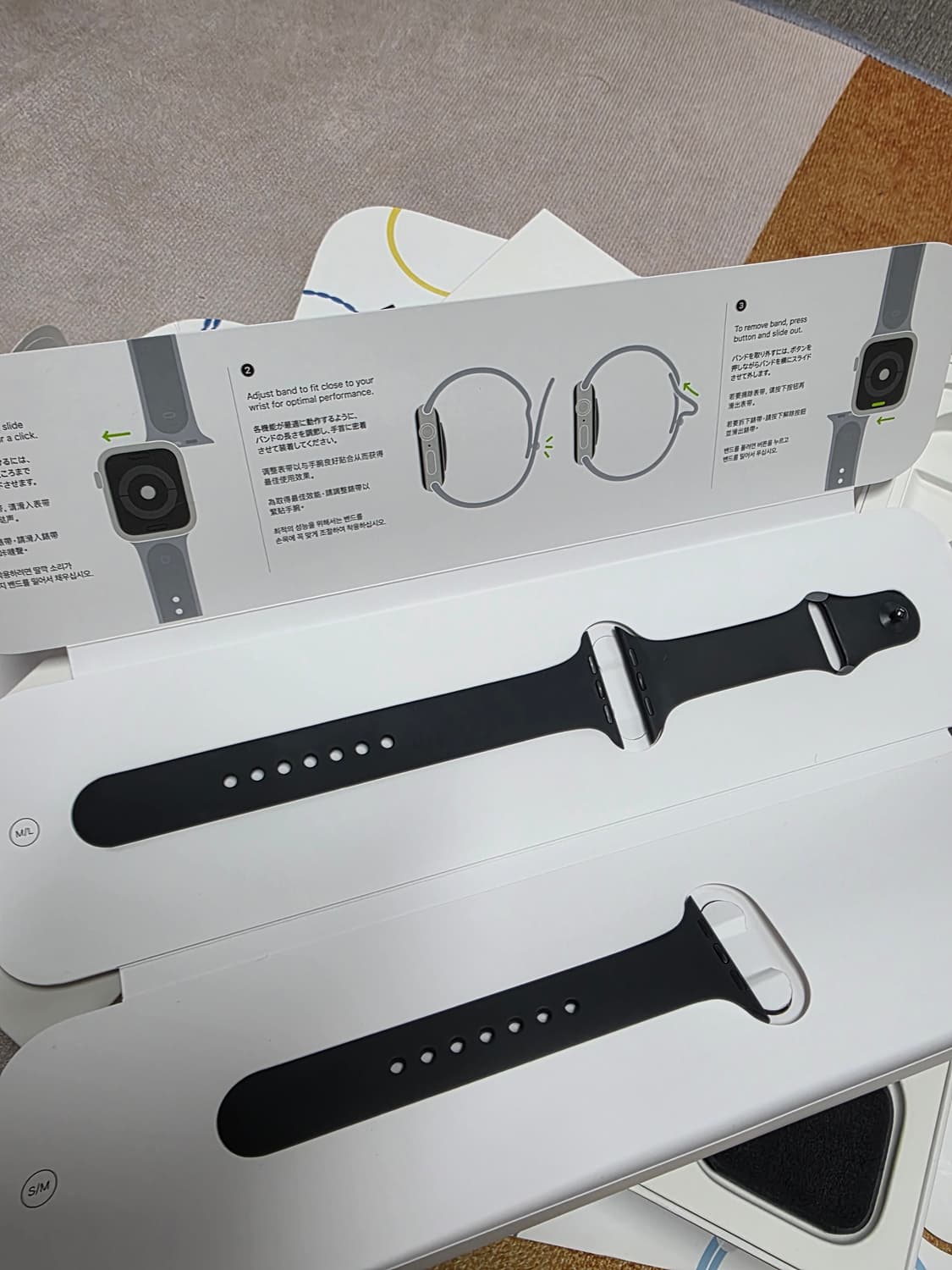 애플워치4 44mm 스페이스 그레이 (박스 풀셋) 상품이미지5