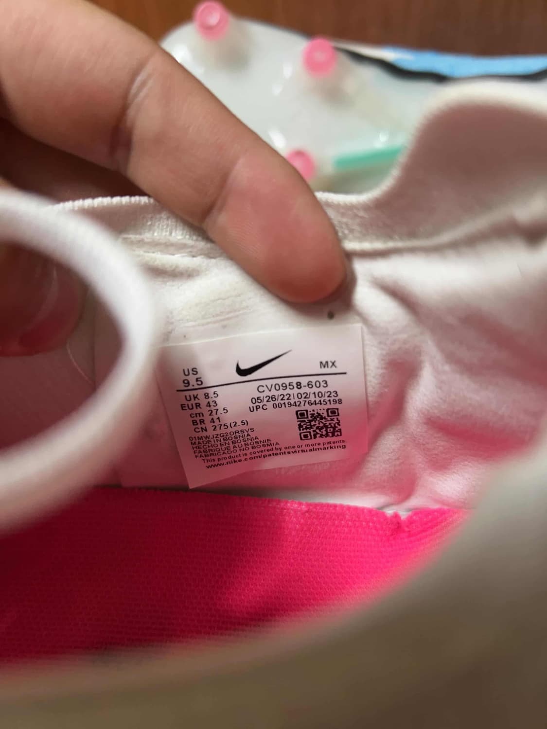 나이키 팬텀 GX 엘리트 AG 축구화 275 상품이미지5