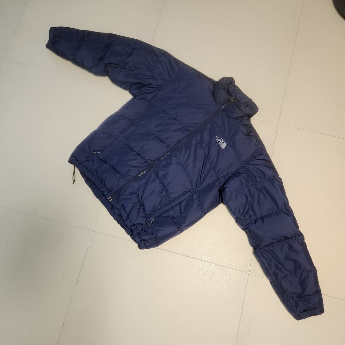 노스페이스 구스다운 네이비 패딩 상품이미지2