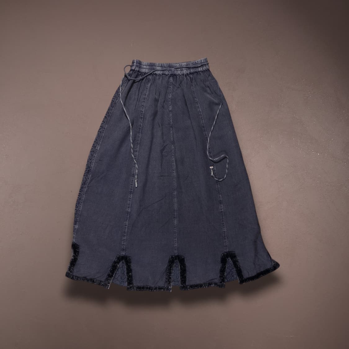 Vintage pattern long skirt 상품이미지4