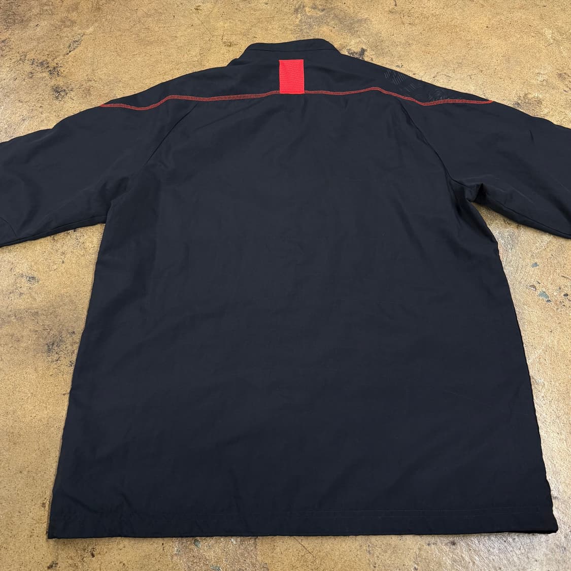 [정품/110] 아디다스 검정색 바람막이 자켓 b18 상품이미지4