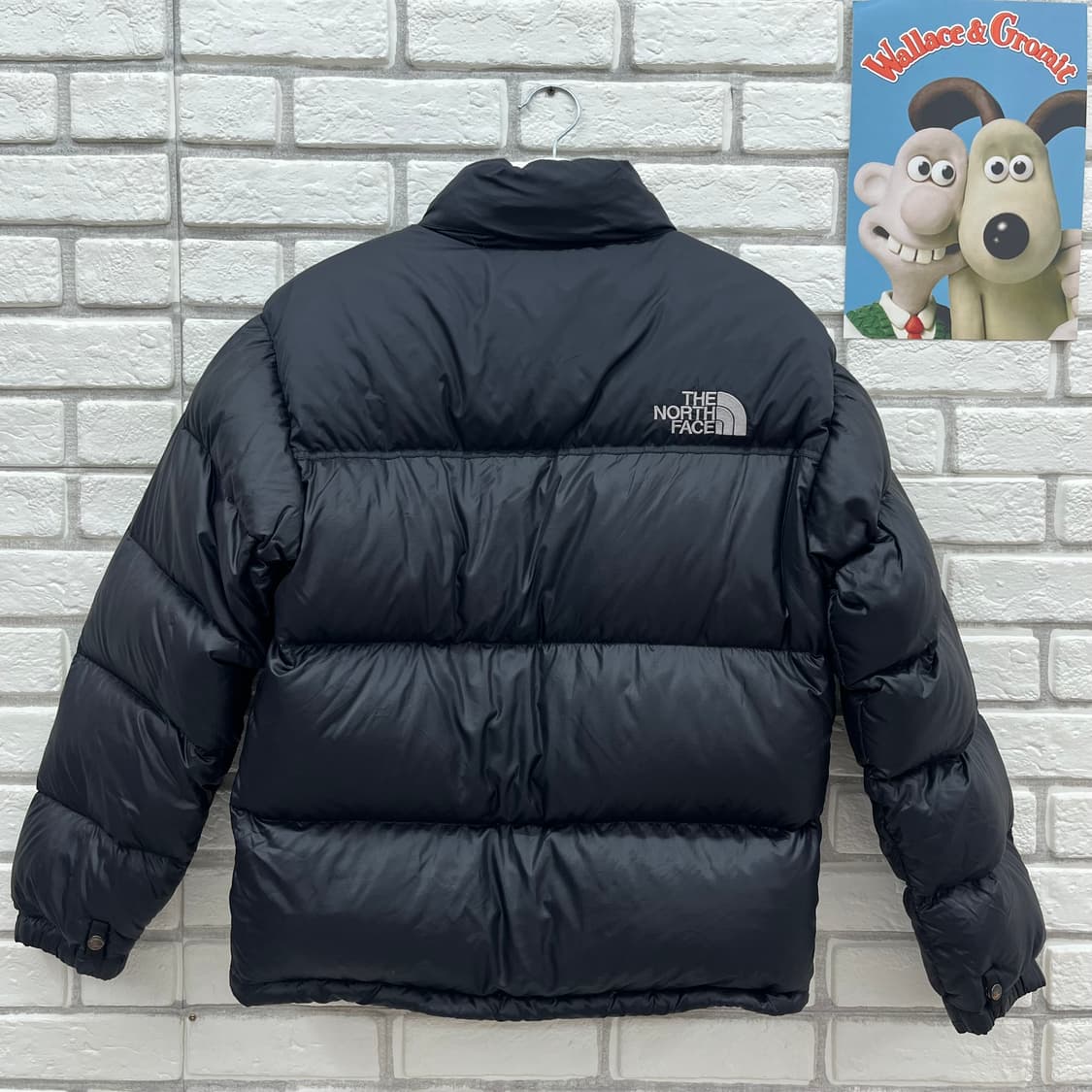 노스페이스 블랙  눕시700 패딩-S 90 상품이미지7