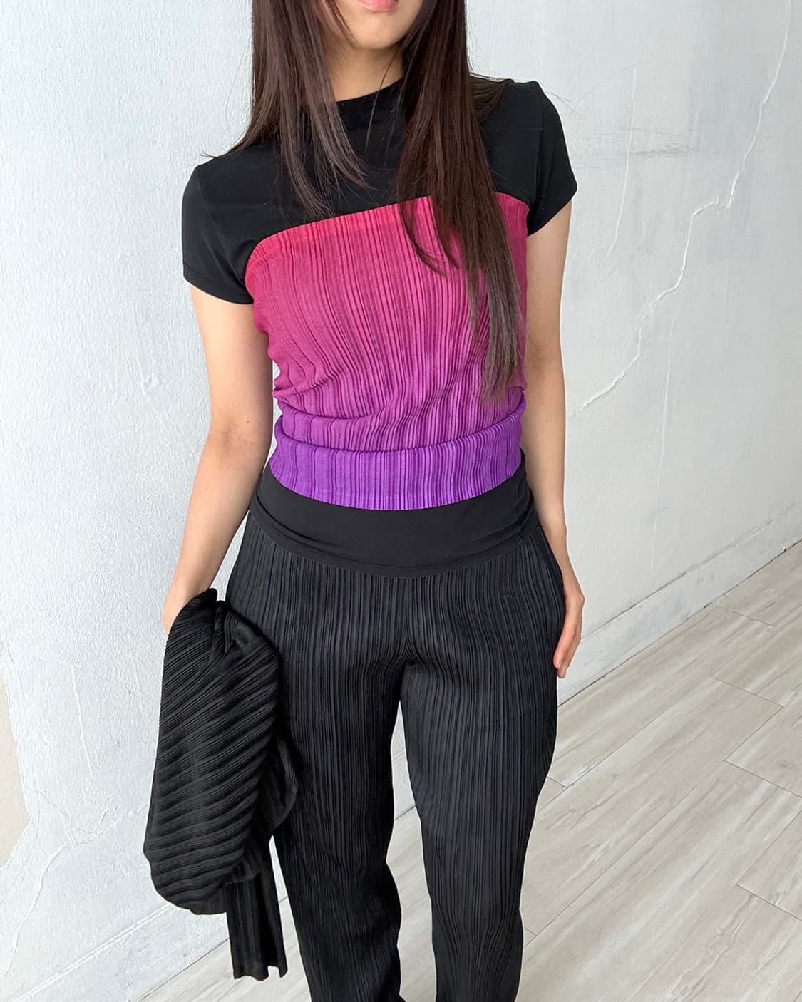 Issey Miyake Pleats Please Pleated top 상품이미지3