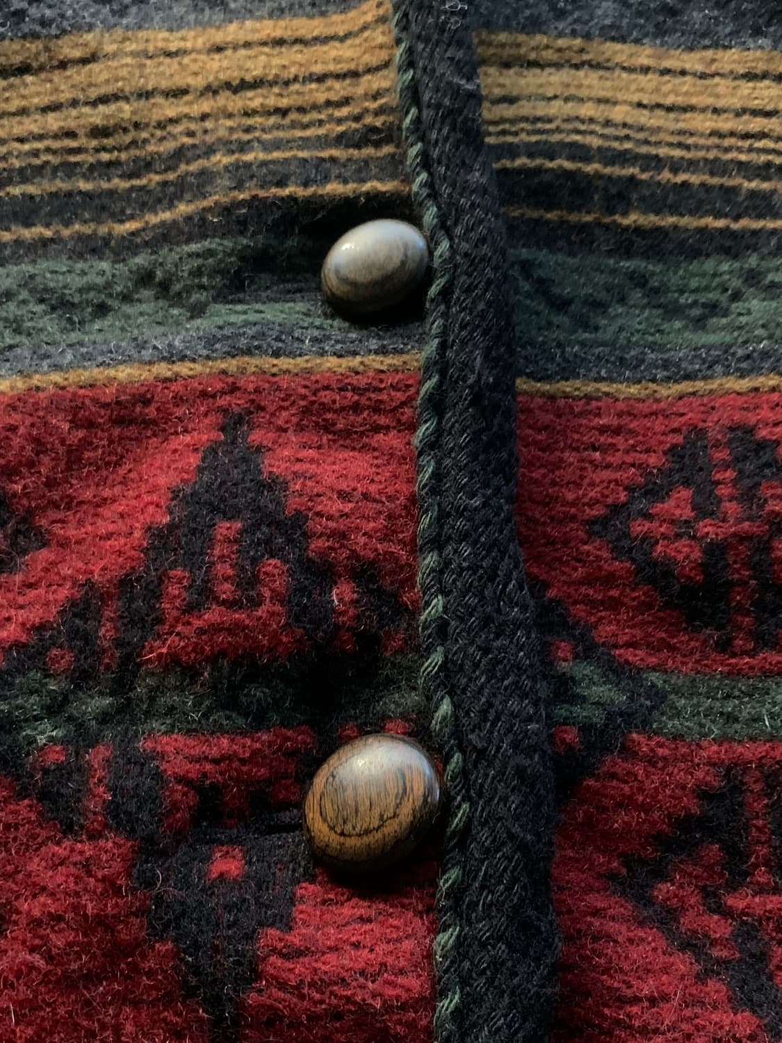 80s 울리치 네이티브 울 블랭킷 자켓 상품이미지3