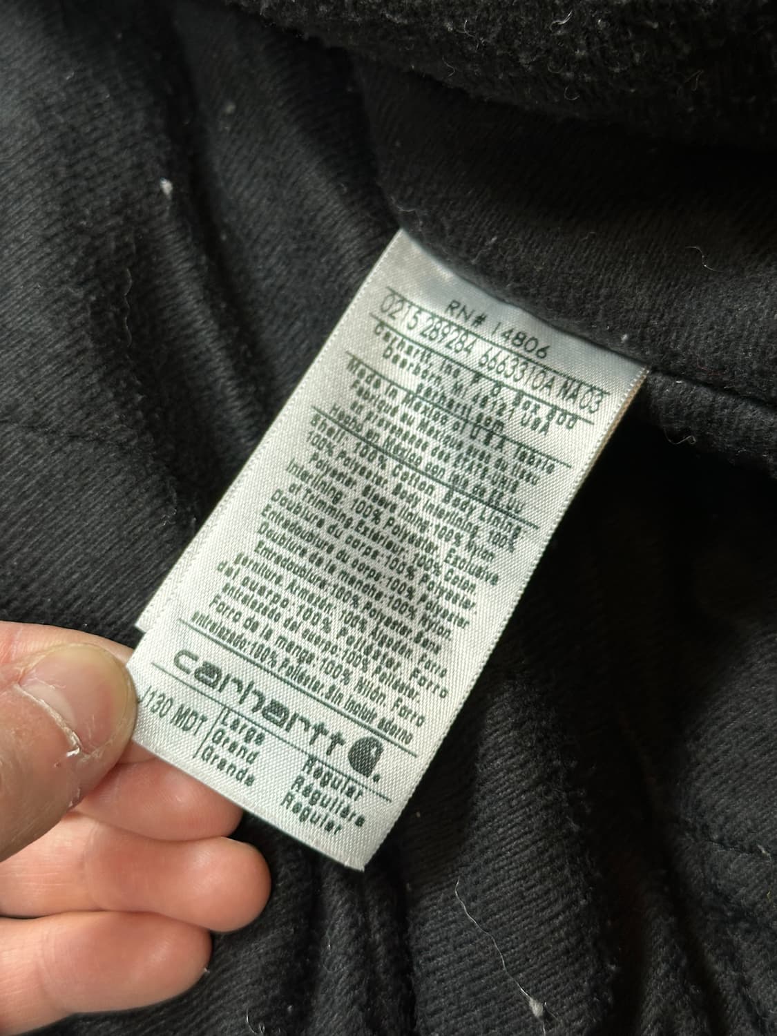 OG 칼하트 J130 액티브 자켓 칼하트 MDT 상품이미지9