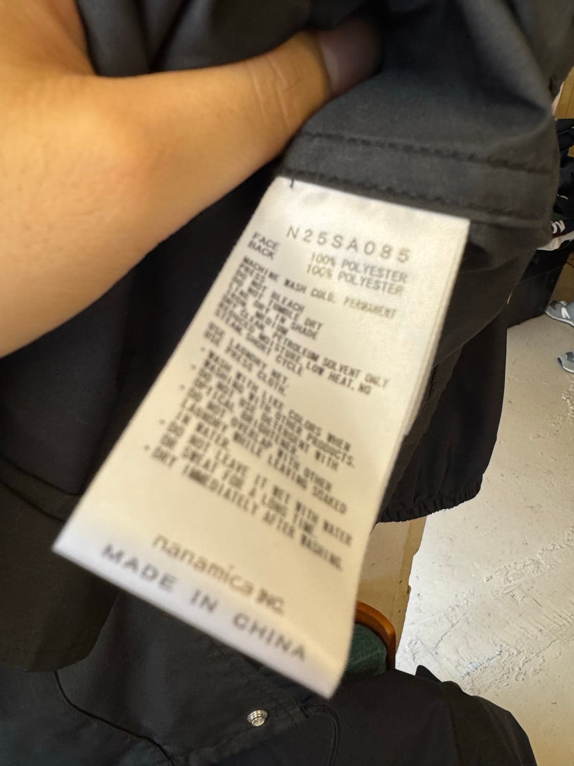 노스페이스 퍼플라벨 25ss 코치 자켓 XL 상품이미지4