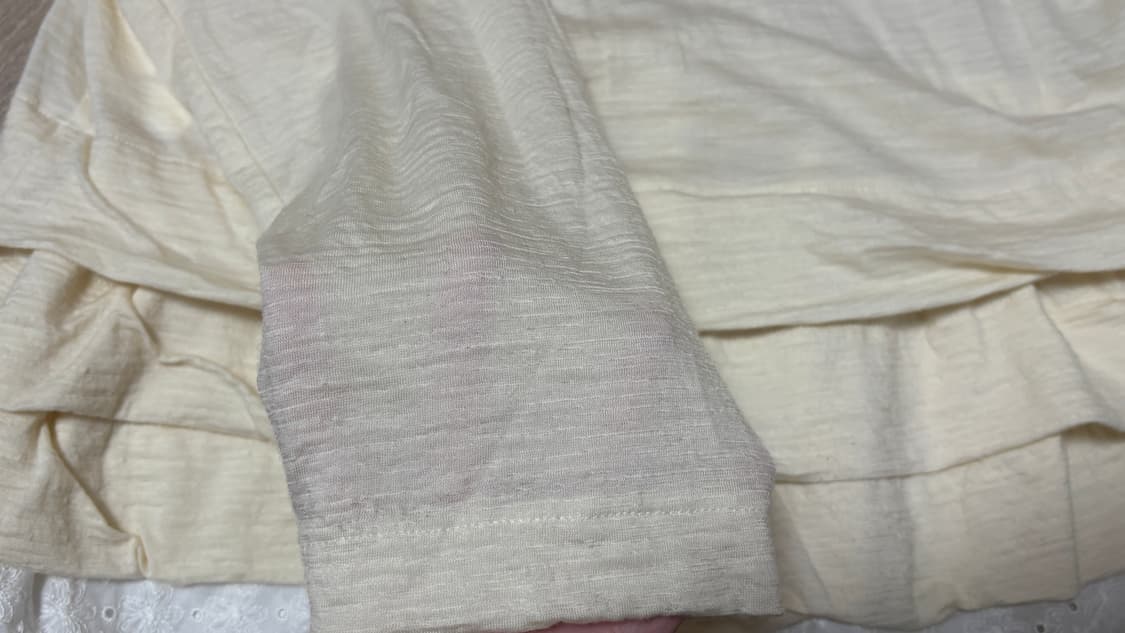 꼼데가르송 트리콧 프릴 티셔츠 상품이미지4